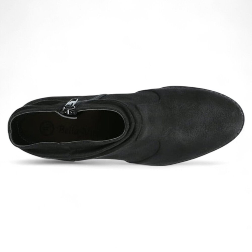 Womens Helena Booties by Bella Vita in Black - Picture 2 of 5